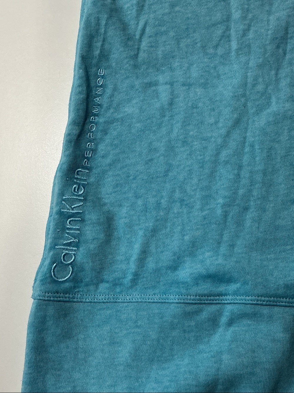 Calvin Klein Performance Turquoise Muscle Tee - Picture 11 of 14